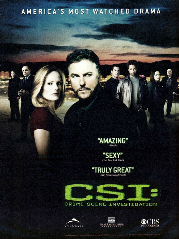 CSI: Место преступления — постер